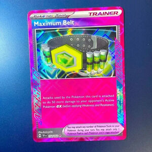 Maximum Belt Ace Spec Ultra Rare 154/162 Temporal Forces Pokemon TCG